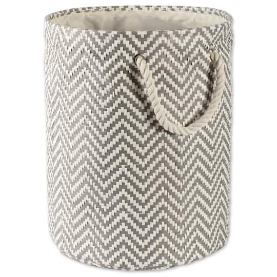 DII® 20" Chevron Print Woven Paper Storage Bin
